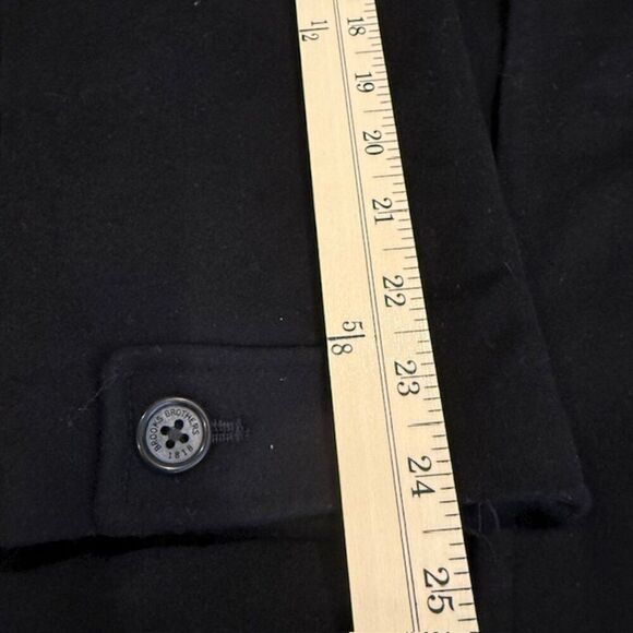 Brooks Brothers Brookstorm x Loro Piana 100% Italian Wool Men's Coat Size M - Picture 15 of 16